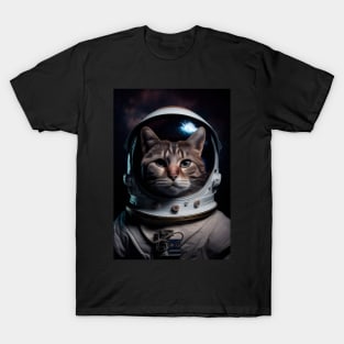 Astronaut Cat: Purrfect Feline In Space Adventure T-Shirt